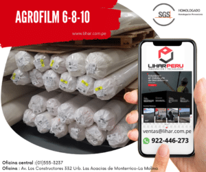precios referenciales  El agrofilm calibre 10 de 6m x 50m, le cuesta US$ 490.00 dolares.  El agrofilm calibre 8 de 6m x 50m, le cuesta US$ 395.00 dolares.