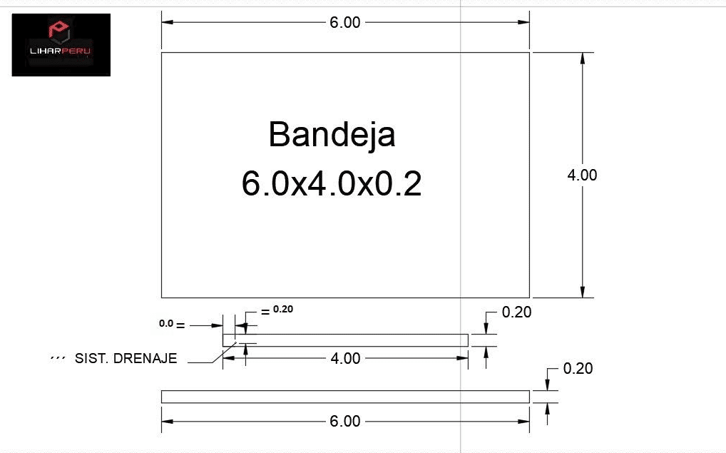 bandeja antiderrame de geoemebrana